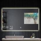 BVF ADELIG okostükör Bluetooth hangszóróval 60x60cm - 200W