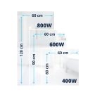 BVF MG tükör infrapanel 800W