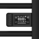 BVF Kobe 500W elektromos törölközőszárító radiátor (fekete)
