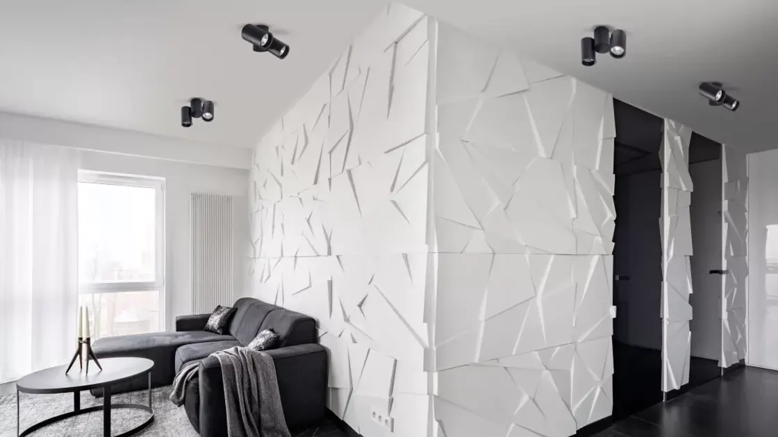 Minimal, mélyített fényforrású hengeres spot – alacsony káprázás